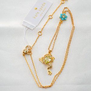 Kate Spade Nature Walk Frog Pendant Necklace